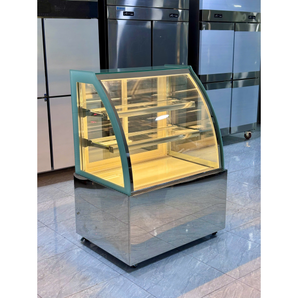 Tủ bánh kem kính cong 90cm Lightcool DG-900Y 288L