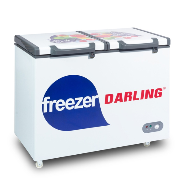 Tủ đông 1 ngăn 350 lít dàn đồng Darling DMF-3799AX-1