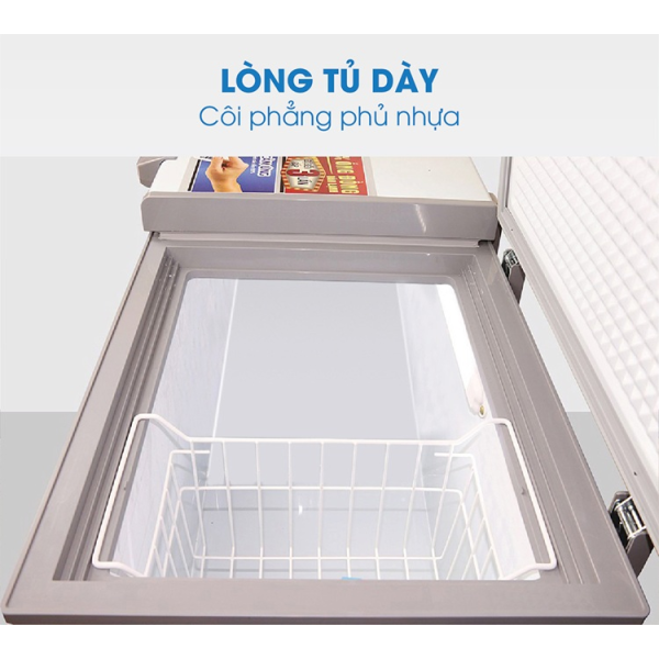Tủ đông 1 ngăn 350 lít dàn đồng Darling DMF-3799AX-1