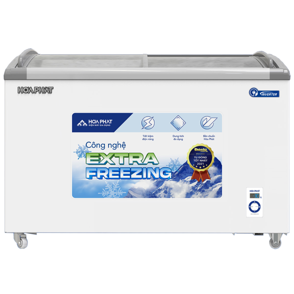 Tủ đông Hòa Phát cánh kính 451 lít HSF AD6451.C1