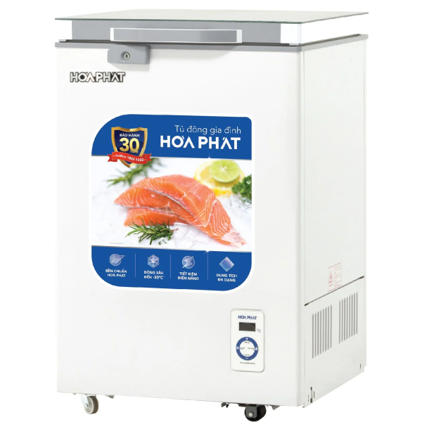Tủ đông Hòa Phát mặt kính 107 lít HPF AD6107.T1