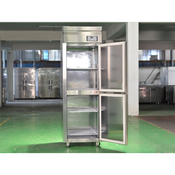 Tủ đông Inox công nghiệp Happys HWI-25CF (500L, 2 cánh, có quạt)