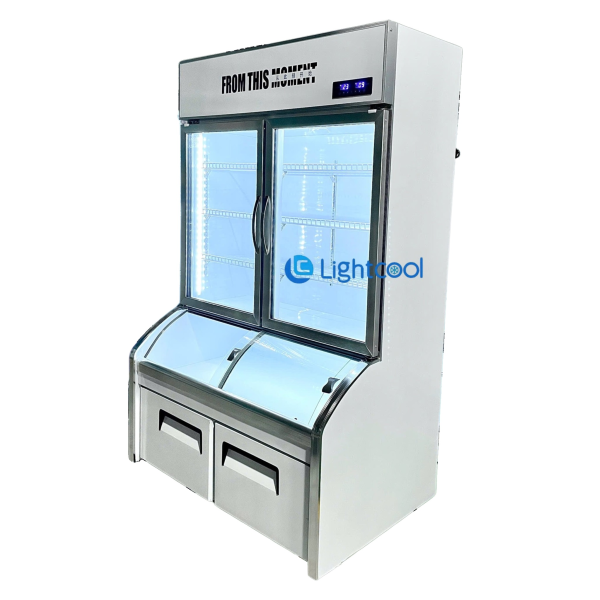 Tủ đông mát 3 cánh tích hợp 3 chế độ Lightcool LS-1800F 1.8M 1103L