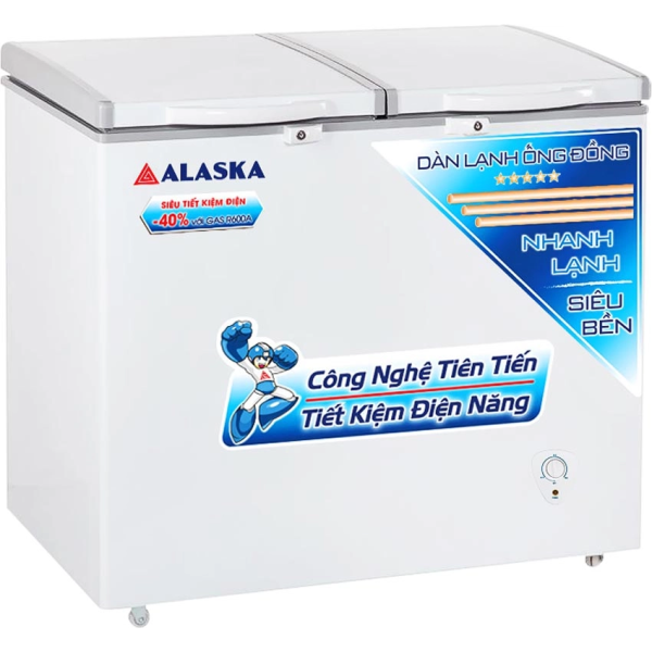 Tủ đông mát Alaska 205 lít BCD-3068C