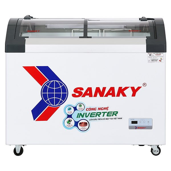 Tủ Đông Mặt Kính Cong Sanaky 280lít VH-3899K3B