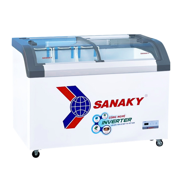 Tủ Đông Mặt Kính Cong Sanaky 350lít VH-4899K3B
