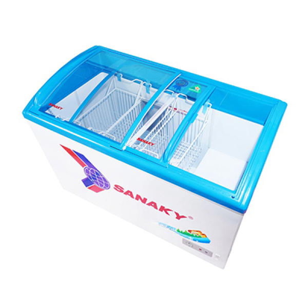 Tủ Đông Mặt Kính Cong Sanaky 450lít VH-682K