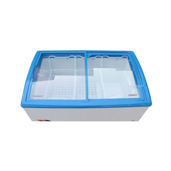 Tủ Đông Mặt Kính Cong Sanaky 480lít VH-482K