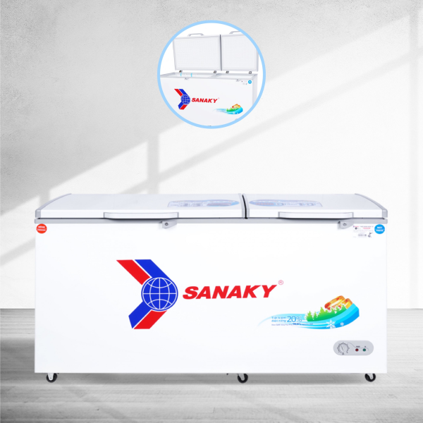 Tủ đông mát Sanaky 485lít VH-6699W2K