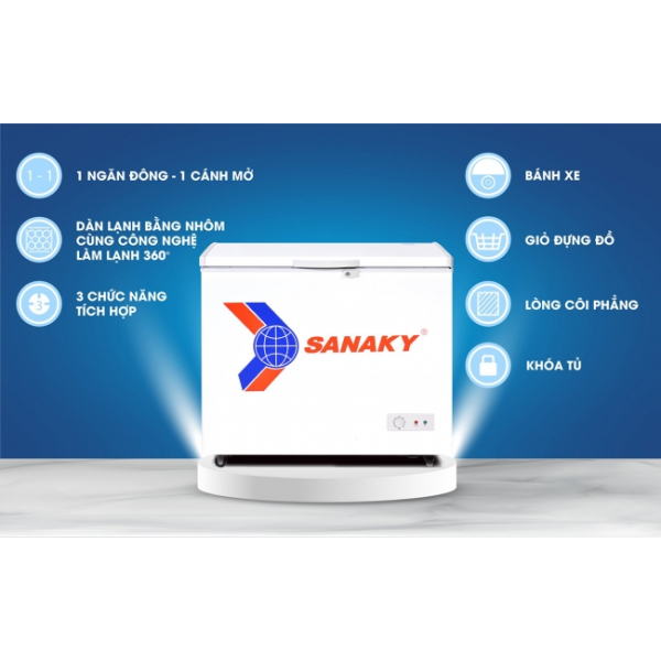 Tủ Đông Sanaky 175lít VH-225HY2