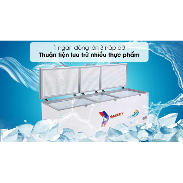 Tủ đông Sanaky 900 lít VH-1199HYK