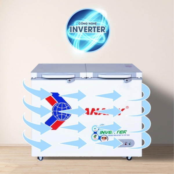 Tủ đông Sanaky Inverter 208lít VH-2599A4K