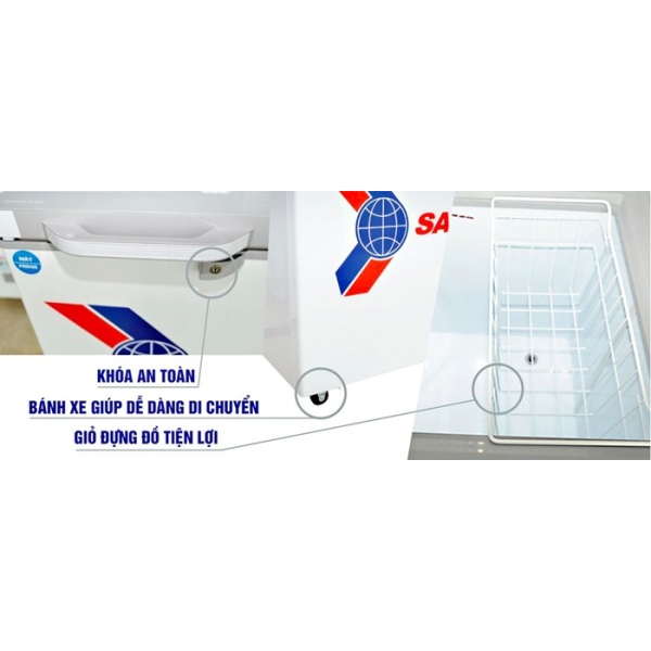 Tủ đông Sanaky VH-2299HY2 220 lít