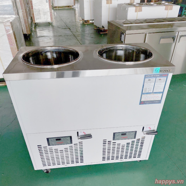 Bàn giữ lạnh Soup 2 hộc Happys HWA-36LX2SR