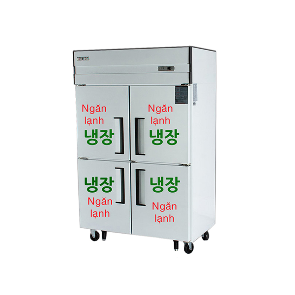 Tủ Mát 4 Cánh KISTEM KIS-XD45R -820 lít (Làm Lạnh Trực Tiếp)