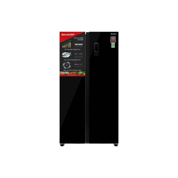 Tủ lạnh Sharp Inverter 442 lít SJ-SBX440VG-BK