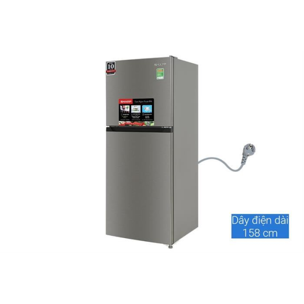 Tủ lạnh Sharp Inverter 181 lít SJ-X198V-SL
