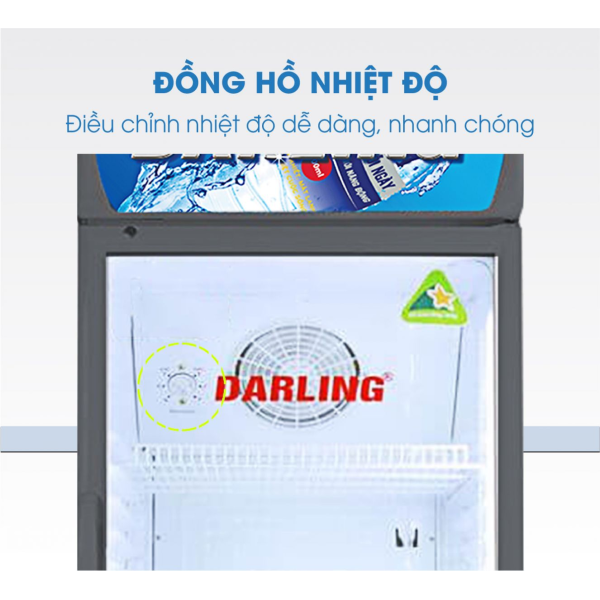 Tủ mát 1 cánh Darling DL-3600AL 380Lít