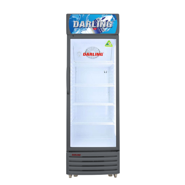 TỦ MÁT 1 CÁNH DARLING INVERTER 320L DL-3200A3 KÍNH LOW-E ĐEN