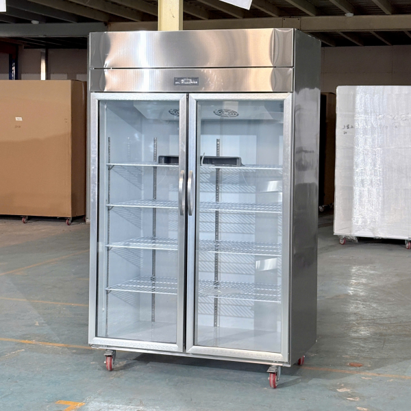 Tủ Mát 2 Cánh Lightcool Inox  LS-1200F 1100L