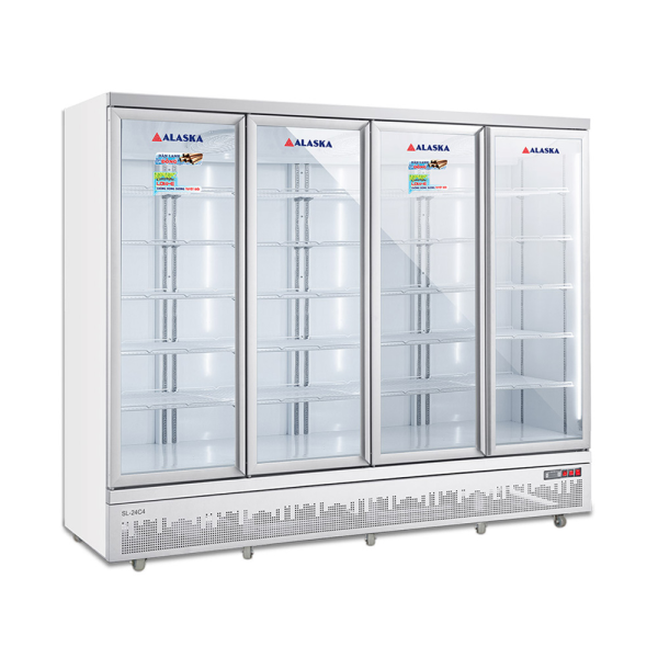 Tủ mát 4 cánh Alaska 2300 lít SL-24C4