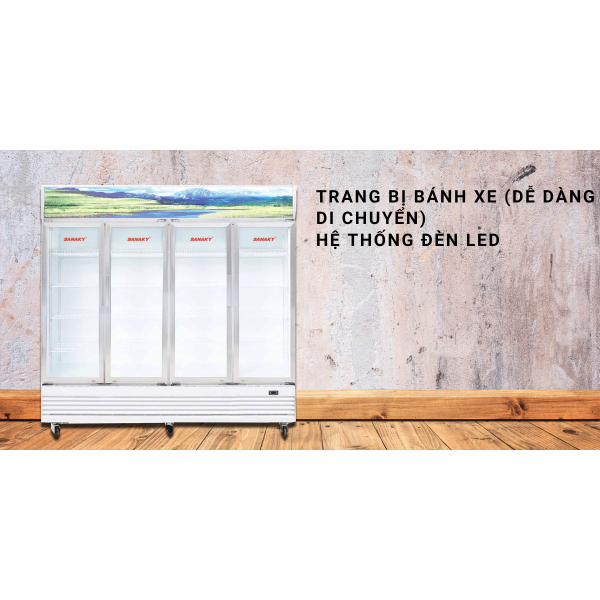 Tủ mát 4 cánh Sanaky VH-2209HP 2000 lít