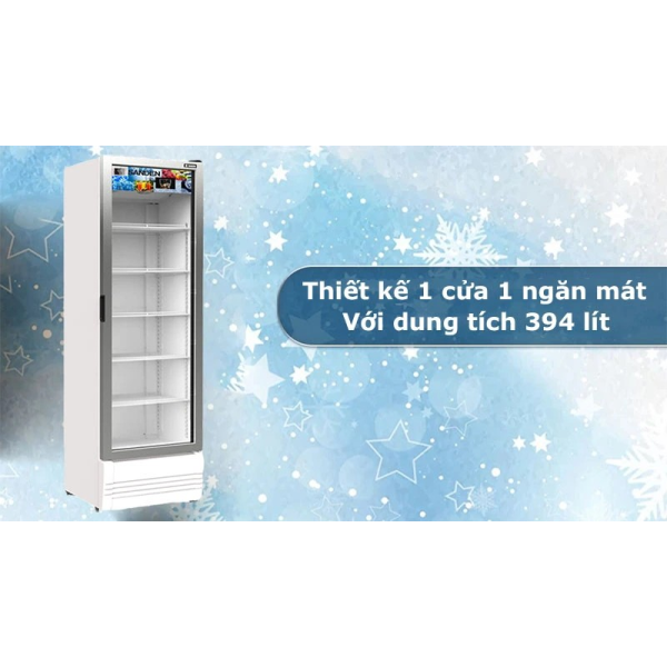 Tủ mát cửa kính Inverter Sanden SPB-0500 394L
