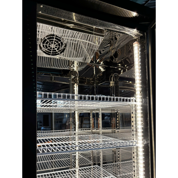 Tủ mát inox Lightcool 2 cánh LS-1260 1250L Đen
