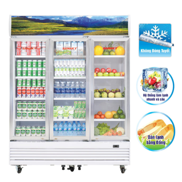 Tủ Mát Sanaky Inverter 1400 Lít VH-1520HP3