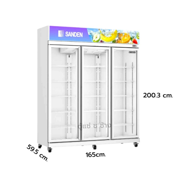 Tủ mát Sanden intercool YPC-1650 1160L