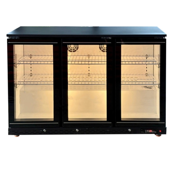 Tủ mát trưng bày quầy bar Lightcool LS-1350 293L Đen