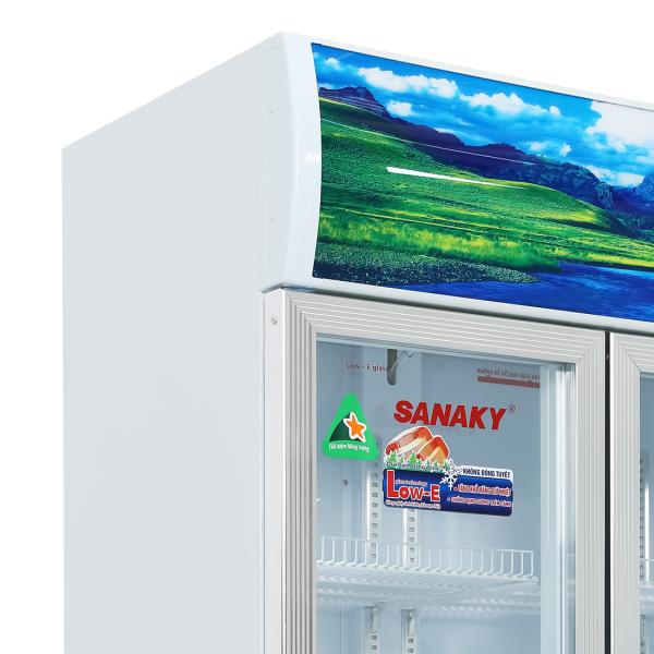 Tủ Mát Sanaky 1100 lít VH-1209HP 2 cánh, dàn lạnh đồng