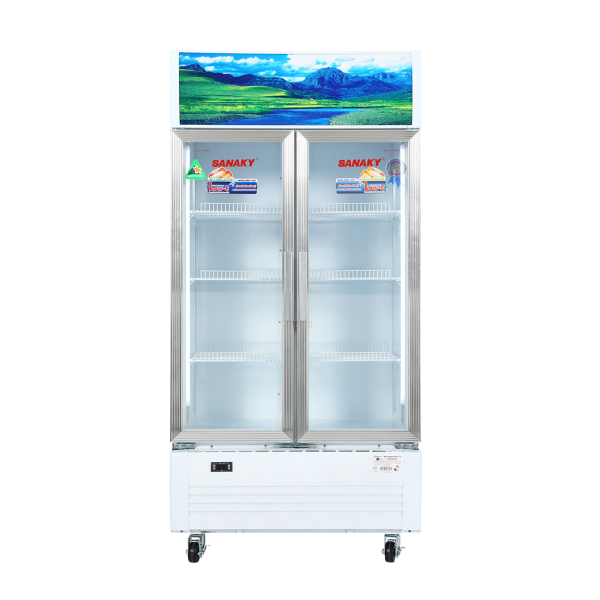 Tủ Mát Sanaky 700 lít VH-8009HP 2 cánh, dàn lạnh đồng