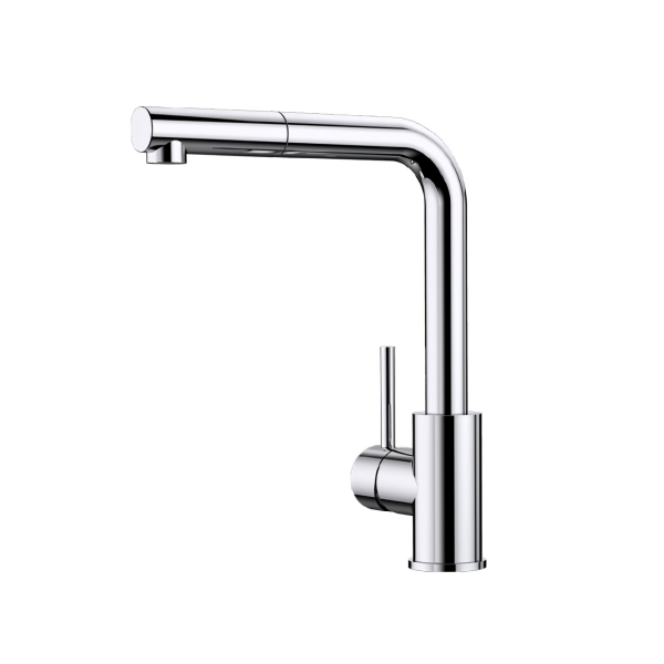 Vòi rửa chén dây rút nóng lạnh GrandX GXF02