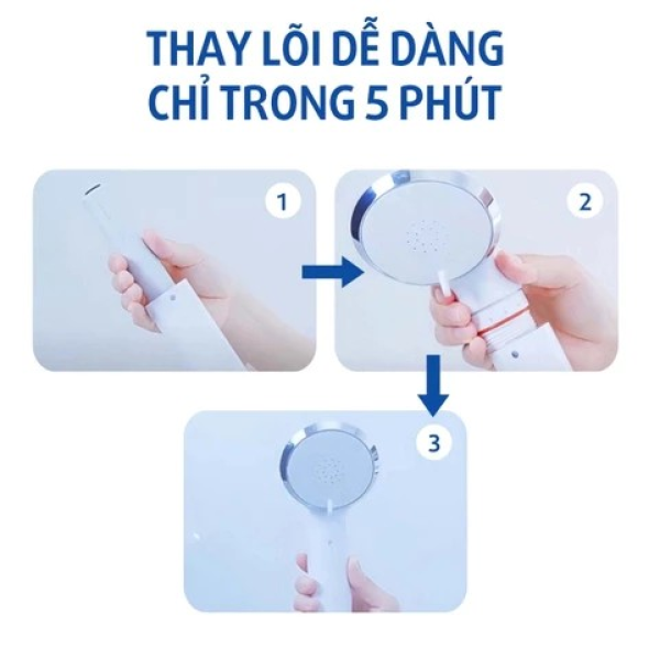 Vòi sen tắm khử Clo Torayvino RS54