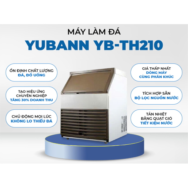 Máy làm đá công nghiệp Yubann YB-TH210