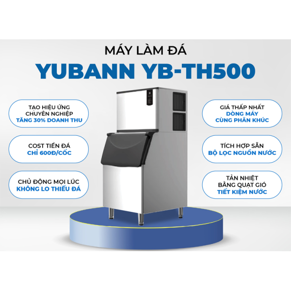Máy làm đá công nghiệp Yubann YB-TH500