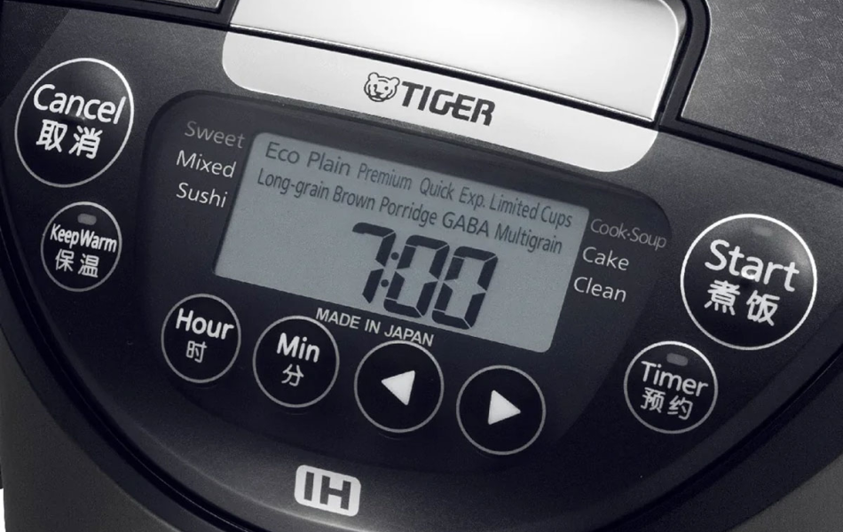 Nồi cơm điện cao tần Tiger JPW-G10W - 1 lít