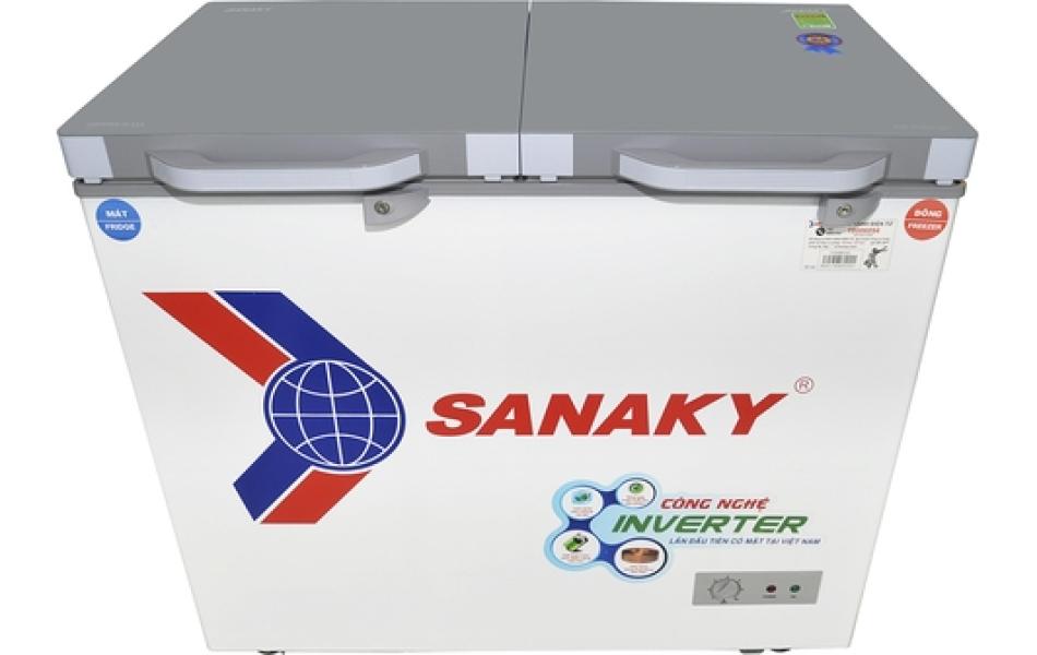 Tủ đông Sanaky Inverter 195 lít VH-2599W4K