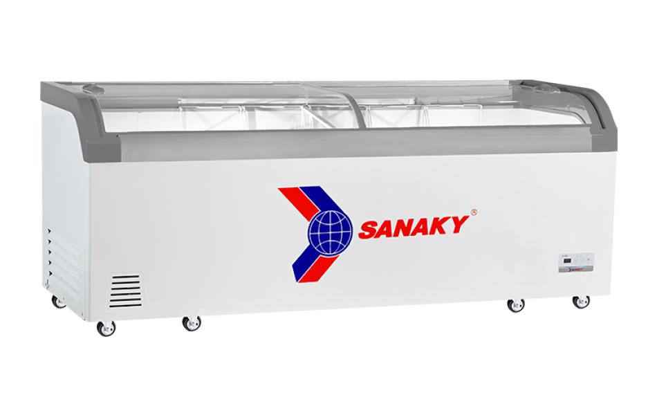 Tủ Đông Mặt Kính Cong Sanaky 750lít VH-1008KA