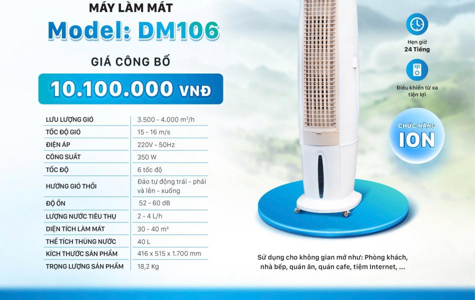 Quạt điều hòa Daikiosan DM106