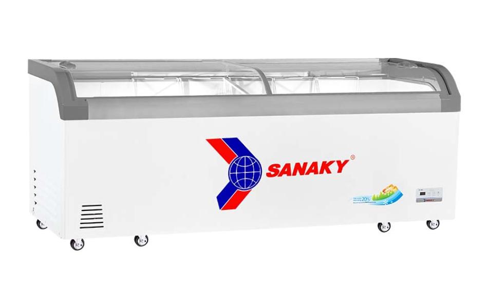 Tủ Đông Mặt Kính Cong Sanaky 750lít VH-1099KA