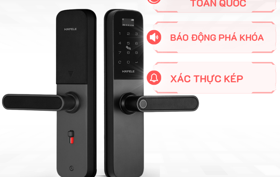Khóa điện tử Hafele DL6000 - 912.20.581