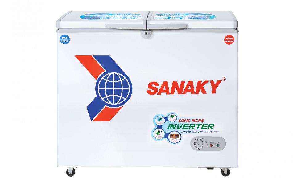 Tủ Đông Mát Sanaky Inverter 270 lít VH 3699W3