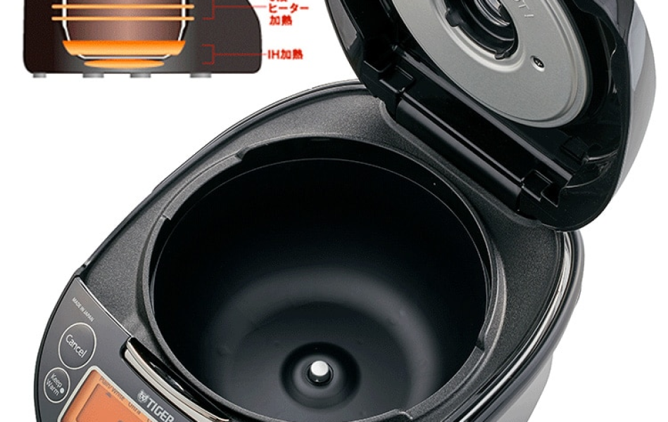Nồi cơm điện tử cao tần Tiger 2 trong 1 JKT-D10V (1 lít)