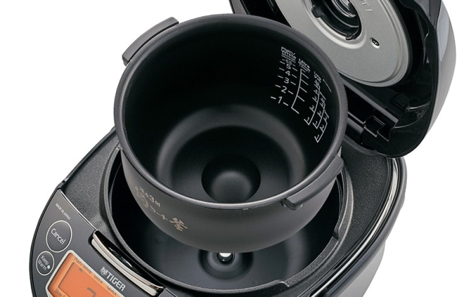 Nồi cơm điện tử cao tần Tiger 2 trong 1 JKT-D10V (1 lít)