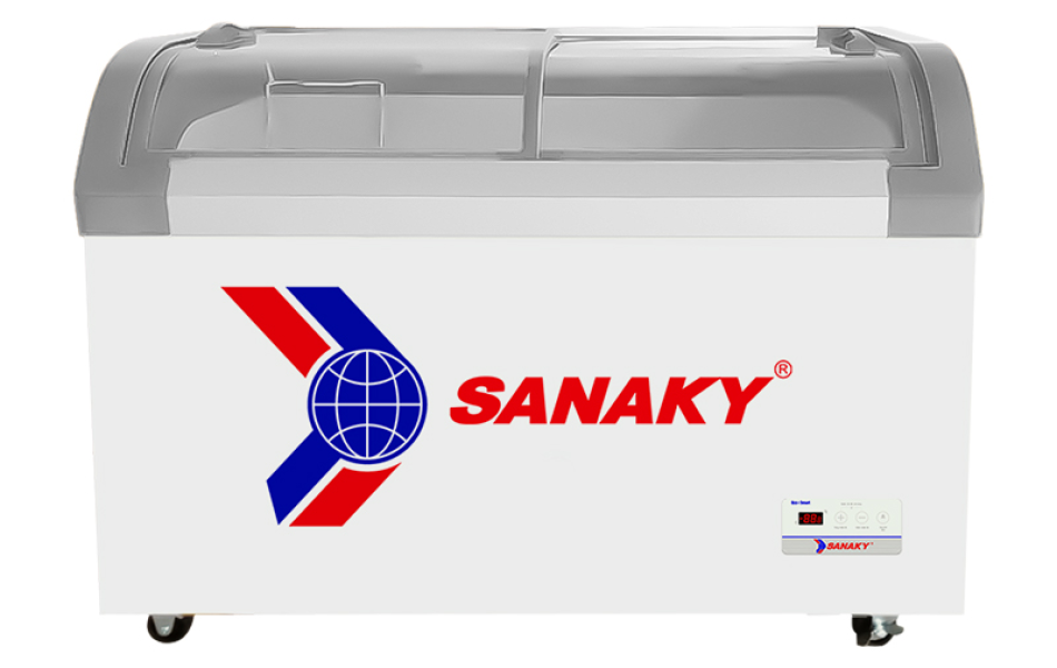 Tủ Đông Mặt Kính Cong Sanaky 350lít VH-482KB