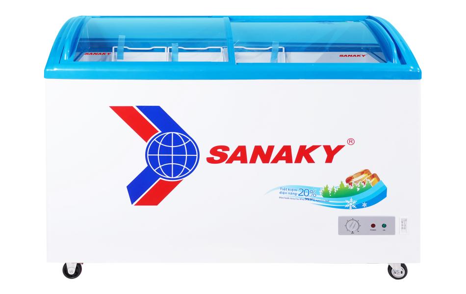 Tủ Đông Mặt Kính Cong Sanaky 260lít VH-3899K