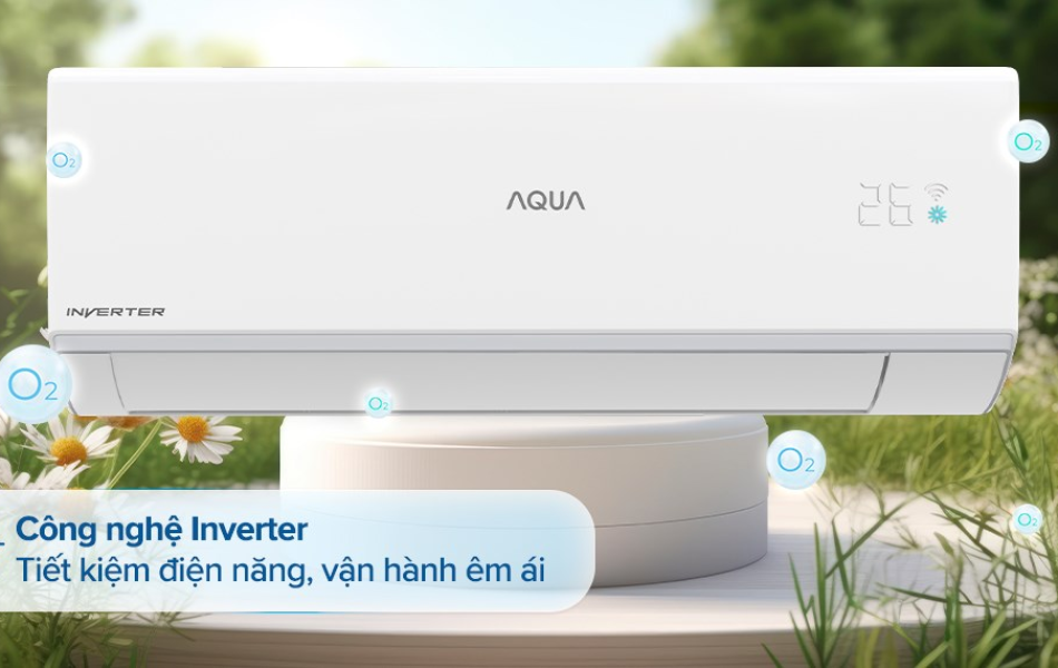 Máy lạnh Aqua Inverter 1.5 HP AQA-RV13QA2