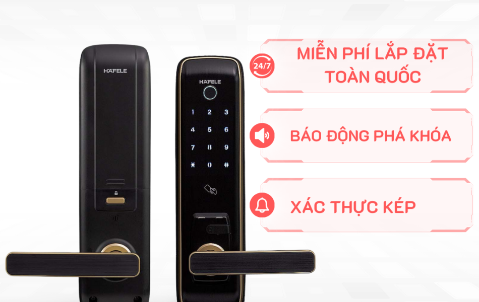 Khóa điện tử Hafele EL7800 PLUS - 912.20.569